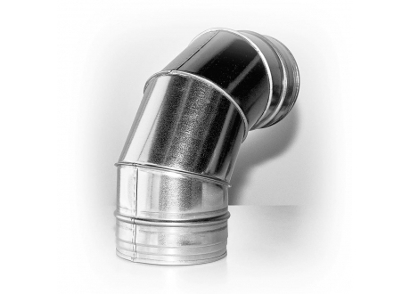 Elbow F1000 - 90° for round duct ChernevClima 