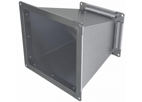 Transition for rectangular air duct with perimeter 1200mm. ChernevClima 