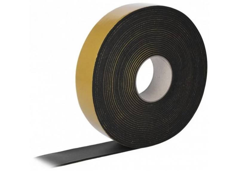 Self-adhesive tape insulation made of microporous rubber 50mm / 3mm - 15 meters 